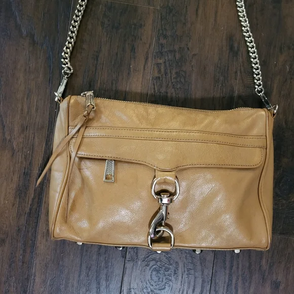 Rebecca Minkoff Mac Crossbody in Tan Honey - Picture 14 of 14